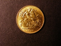 London Coins : A126 : Lot 2067 : Half Sovereign 1911 Marsh 526 NEF