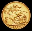London Coins : A152 : Lot 3607 : Sovereign 1894M Marsh 154 Fine/Good Fine