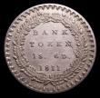 London Coins : A156 : Lot 2460 : One Shilling and Sixpence Bank Token 1811 ESC 969 UNC, slabbed and graded LCGS 82, Ex-London Coin Au...