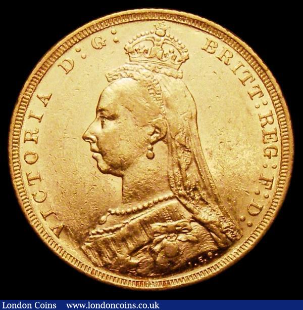 Sovereign 1890M G: of D:G: closer to crown S.3867B VF, slabbed and graded LCGS 45  : English Coins : Auction 158 : Lot 2819