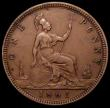 London Coins : A161 : Lot 2888 : Penny 1861 Freeman 18 dies 2+D Good Fine, Rare, rated R13 by Freeman, we note there was no example i...