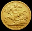 London Coins : A167 : Lot 710 : Half Sovereign 1894 Marsh 489 VG/Fine 