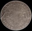 London Coins : A170 : Lot 1352 : Crown 1662 Rose below bust, edge dated 1662, die axis inverted, ESC 17, Bull 344, Fine or better, in...