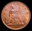 London Coins : A170 : Lot 1512 : Farthing 1894 Freeman 569 dies 7+F, UNC and attractively tones, in an LCGS holder and graded LCGS 82