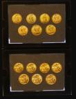 London Coins : A174 : Lot 440 : Sovereigns - Queen Victoria 22-carat Gold Empire Sovereign Collection, the complete 13-coin set comp...