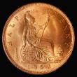 London Coins : A175 : Lot 2050 : Halfpenny 1862 Freeman 289 dies 7+G, Choice UNC with full mint lustre, an eye-catching piece, in an ...