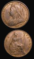 London Coins : A175 : Lot 2080 : Halfpenny 1897 Freeman 373 dies 1+B, UNC or near so and lustrous, in an LCGS holder and graded LCGS ...