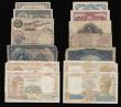London Coins : A176 : Lot 231 : World in low grades France 50 Francs (2) 1935 and 1936, 10 Francs 1925 and Five Francs 1923, Greece ...