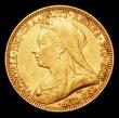 London Coins : A152 : Lot 3607 : Sovereign 1894M Marsh 154 Fine/Good Fine
