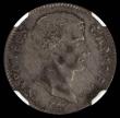 London Coins : A165 : Lot 2173 : France One Franc 1806A NAPOLEON EMPEREUR legend KM#672.1 in an NGC holder and graded MS63, a scarcer...