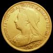 London Coins : A167 : Lot 710 : Half Sovereign 1894 Marsh 489 VG/Fine 