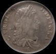 London Coins : A170 : Lot 1352 : Crown 1662 Rose below bust, edge dated 1662, die axis inverted, ESC 17, Bull 344, Fine or better, in...