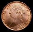 London Coins : A170 : Lot 1490 : Farthing 1862 Thin 8 over Large 8, a choice UNC example, the obverse with a superb 'satiny'...