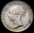 London Coins : A170 : Lot 1597 : Groat 1839 Milled edge Proof, reverse upright, unlisted by ESC, or Davies and graded 78 by LCGS ex L...