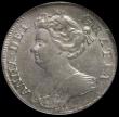 London Coins : A170 : Lot 1714 : Halfcrown 1709 OCTAVO ESC 579, Bull 1371 UNC or near so and lustrous, in an LCGS holder and graded L...