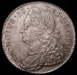 London Coins : A170 : Lot 1732 : Halfcrown 1750 ESC 609, Bull 1692 UNC and choice with even gold toning, in an LCGS holder and graded...