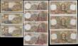 London Coins : A171 : Lot 117 : France 1962-79's Issues (10) in a selection of grades average VF-GVF including Fine and about U...