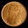 London Coins : A171 : Lot 1581 : Halfpenny 1887 Freeman 358 Unc with much lustre and graded 82 by LCGS