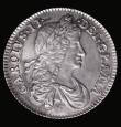 London Coins : A171 : Lot 1607 : Shilling 1663 First Bust ESC 1025 Good EF and graded 70 by LCGS and the finest recorded of 6 on the ...