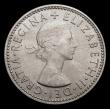 London Coins : A171 : Lot 1654 : Shilling 1959 Scottish ESC 1475Z, Bull 4502 UNC in an LCGS holder and graded LCGS 82, the key date i...