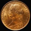 London Coins : A175 : Lot 2048 : Halfpenny 1861 Freeman 282 dies 7+G, UNC with good lustre, in an LCGS holder and graded LCGS 82, the...