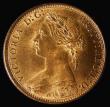 London Coins : A175 : Lot 2061 : Halfpenny 1875H Freeman 323 dies 13+K*, UNC with around 60% lustre, in an LCGS holder and graded LCG...