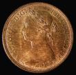 London Coins : A175 : Lot 2072 : Halfpenny 1887 Freeman 358 dies 17+S Lustrous UNC in an LCGS holder and graded LCGS 80