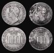 London Coins : A179 : Lot 1863 : Maundy Set 1686 ESC 2381, Bull 781 comprising Fourpence 1686 ESC 1860, Bull 784 Fine, Threepence 168...