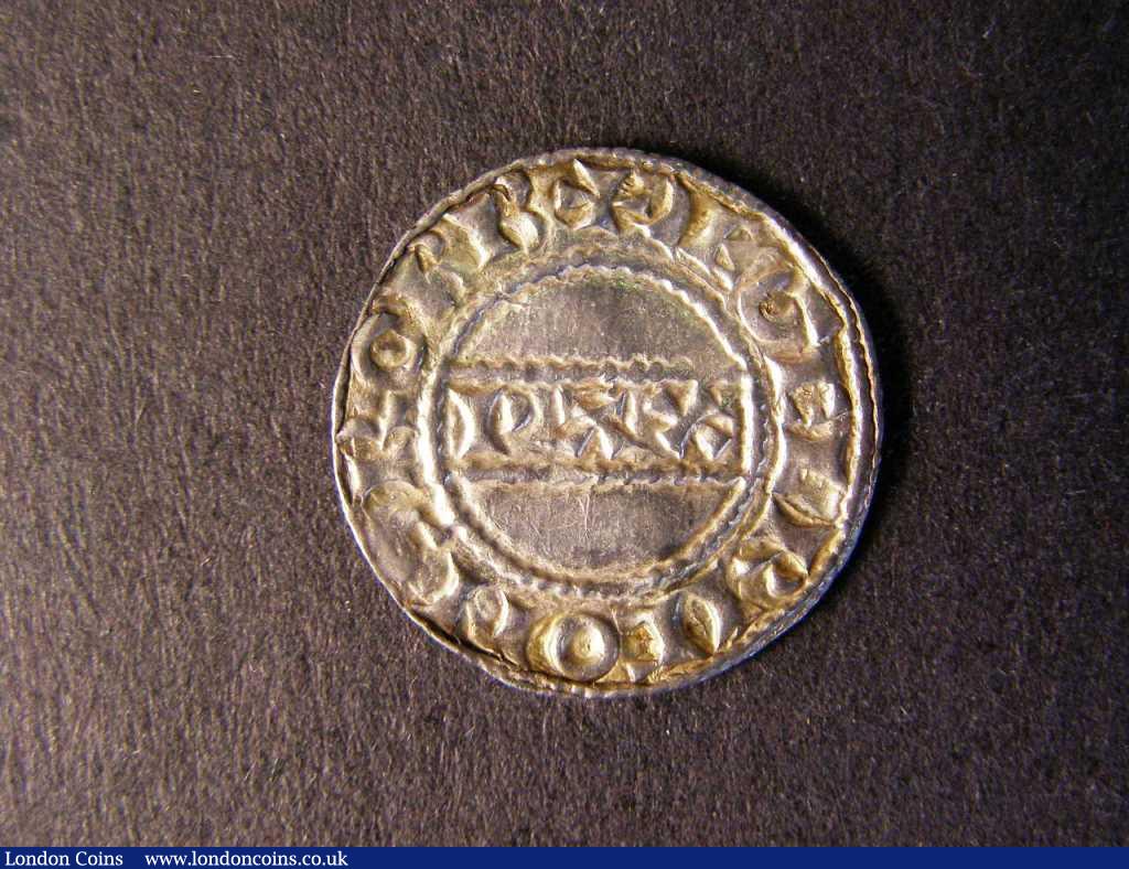 London Coins : A122 : Lot 1277 : Penny Harold II S.1186 North 836 PAX type moneyer Aegelric on Srorb (Shrewsbury) EF rare in this hig...