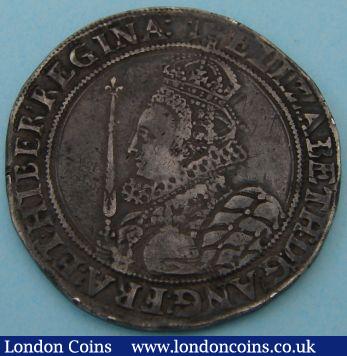 Halfcrown Elizabeth I, 7th issue, mint mark 1. S.2583. Very fine, well struck on an even round flan. : Hammered Coins : Auction 124 : Lot 1871
