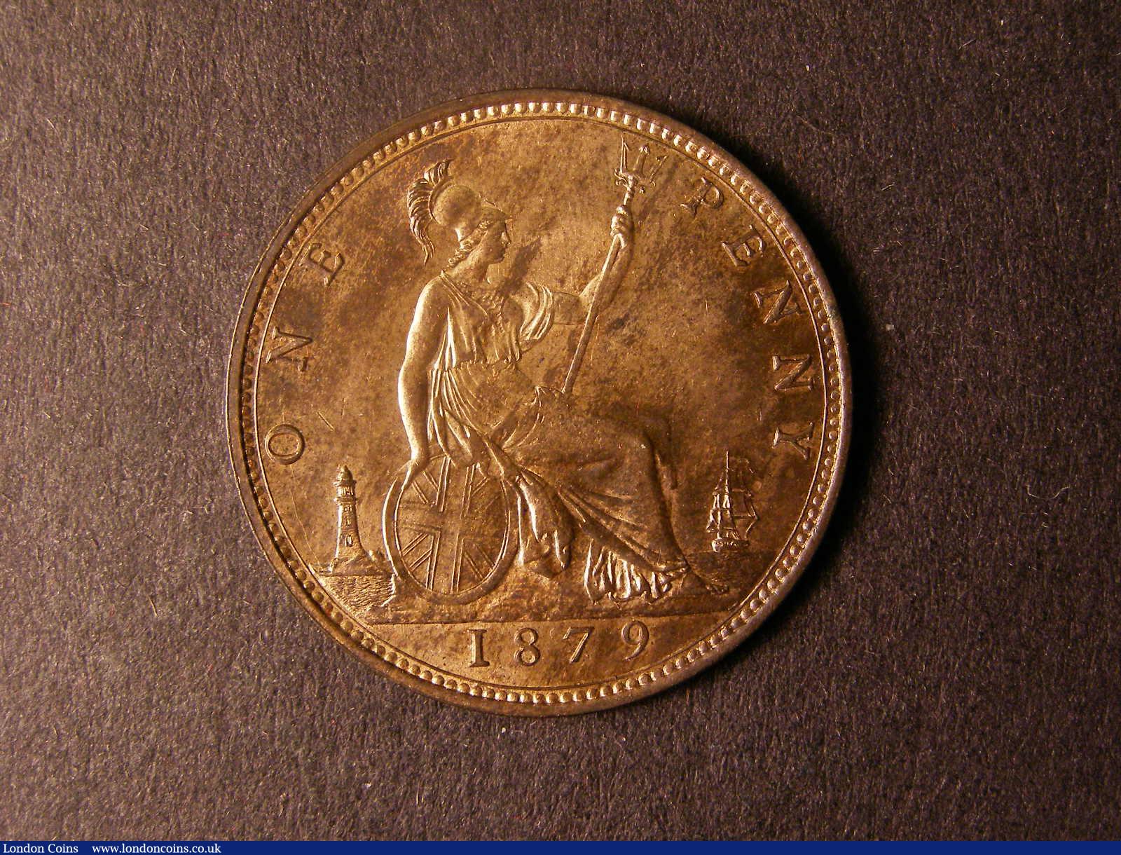 Penny 1888 Freeman 126 dies 12+N with a few small carbon spots otherwise UNC with practically full lustre : English Coins : Auction 124 : Lot 766