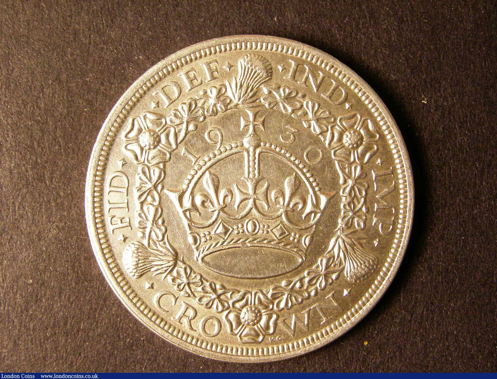 London Coins : A124 : Lot 202 : Crown 1930 ESC 370 EF