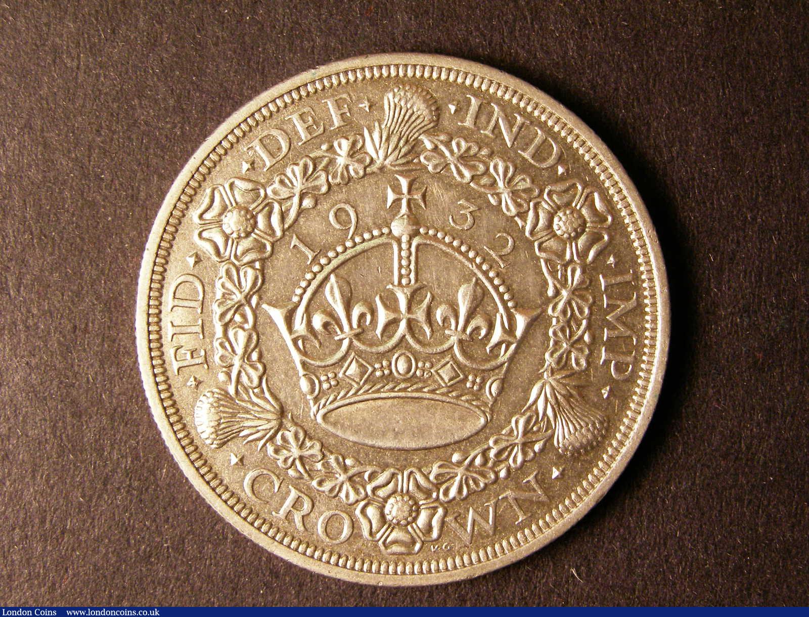 London Coins : A124 : Lot 216 : Crown 1932 ESC 372 EF