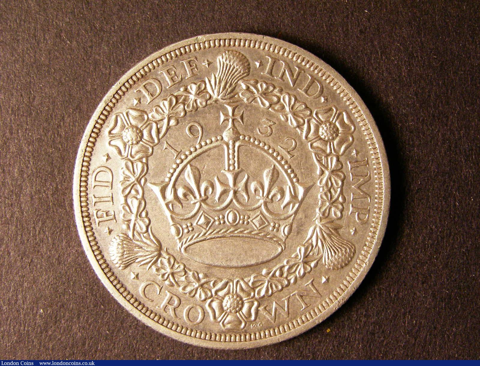 London Coins : A124 : Lot 217 : Crown 1932 ESC 372 EF