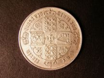 London Coins : A124 : Lot 332 : Florin 1860 ESC 819 About EF