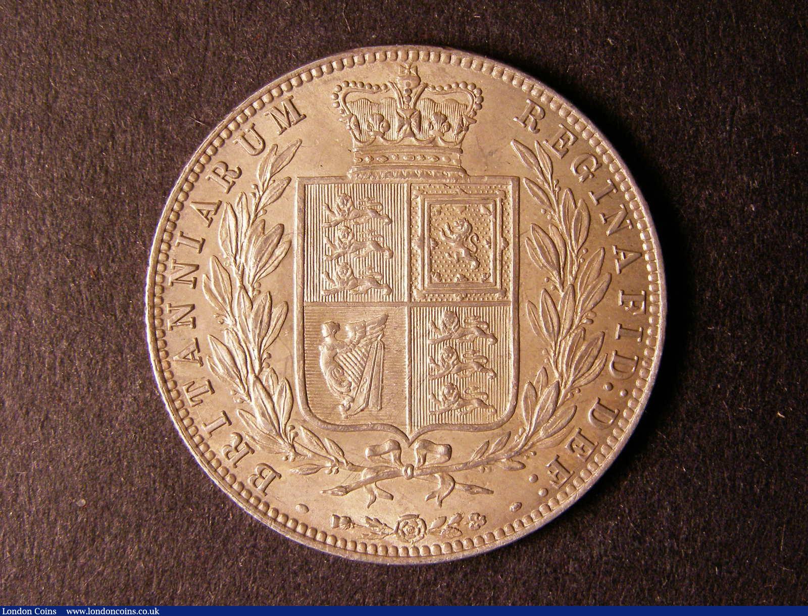 London Coins : A124 : Lot 442 : Halfcrown 1874 ESC 692 UNC or near so with minor cabinet friction