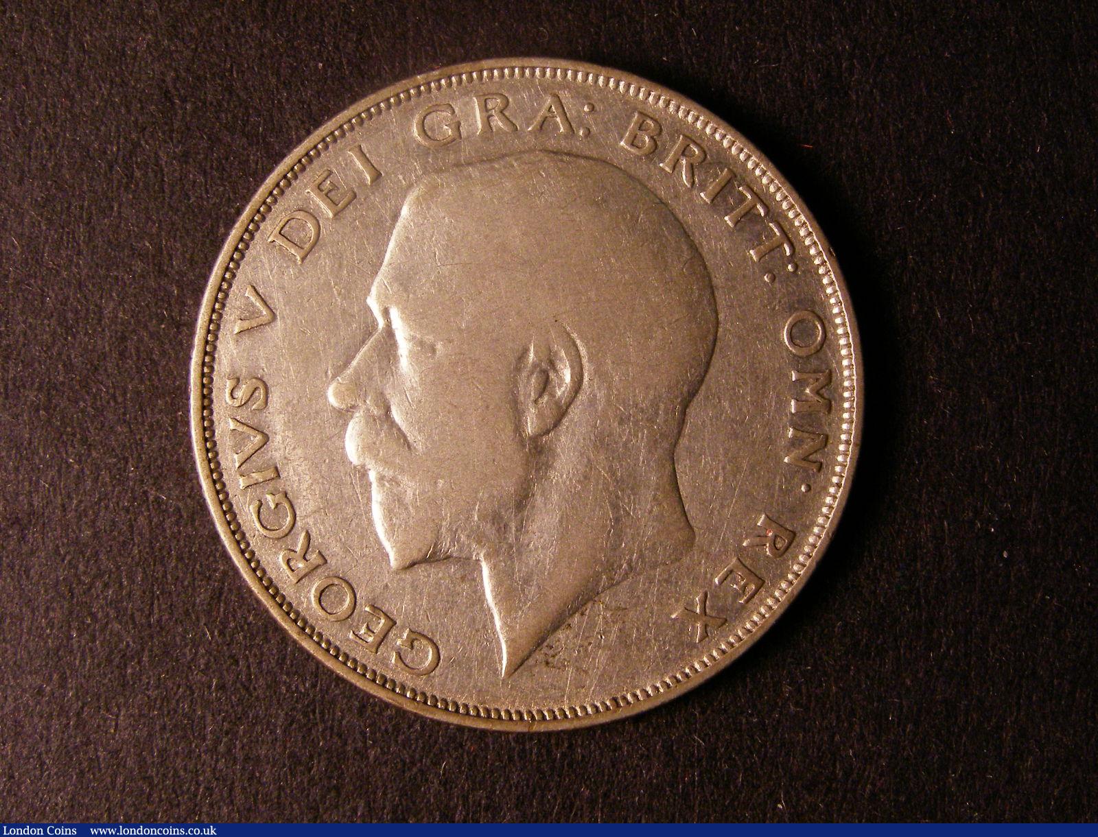 London Coins : A124 : Lot 496 : Halfcrown 1926 with one weak colon dot after OMN, struck from defective dies (see notes in ESC p...