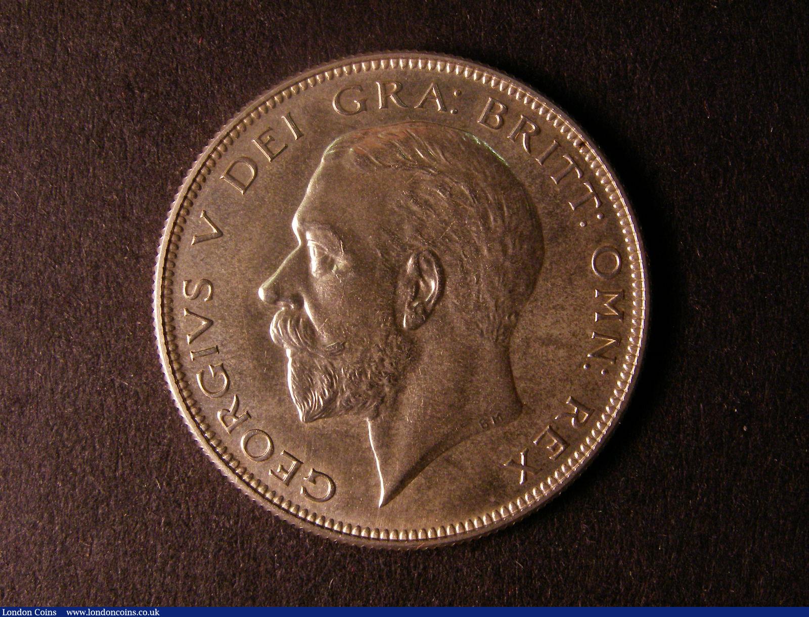 London Coins : A124 : Lot 498 : Halfcrown 1927 New Reverse Proof ESC 775 nFDC with a couple of tone spots on the rims