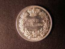 London Coins : A124 : Lot 870 : Shilling 1861 ESC 1309 A/UNC