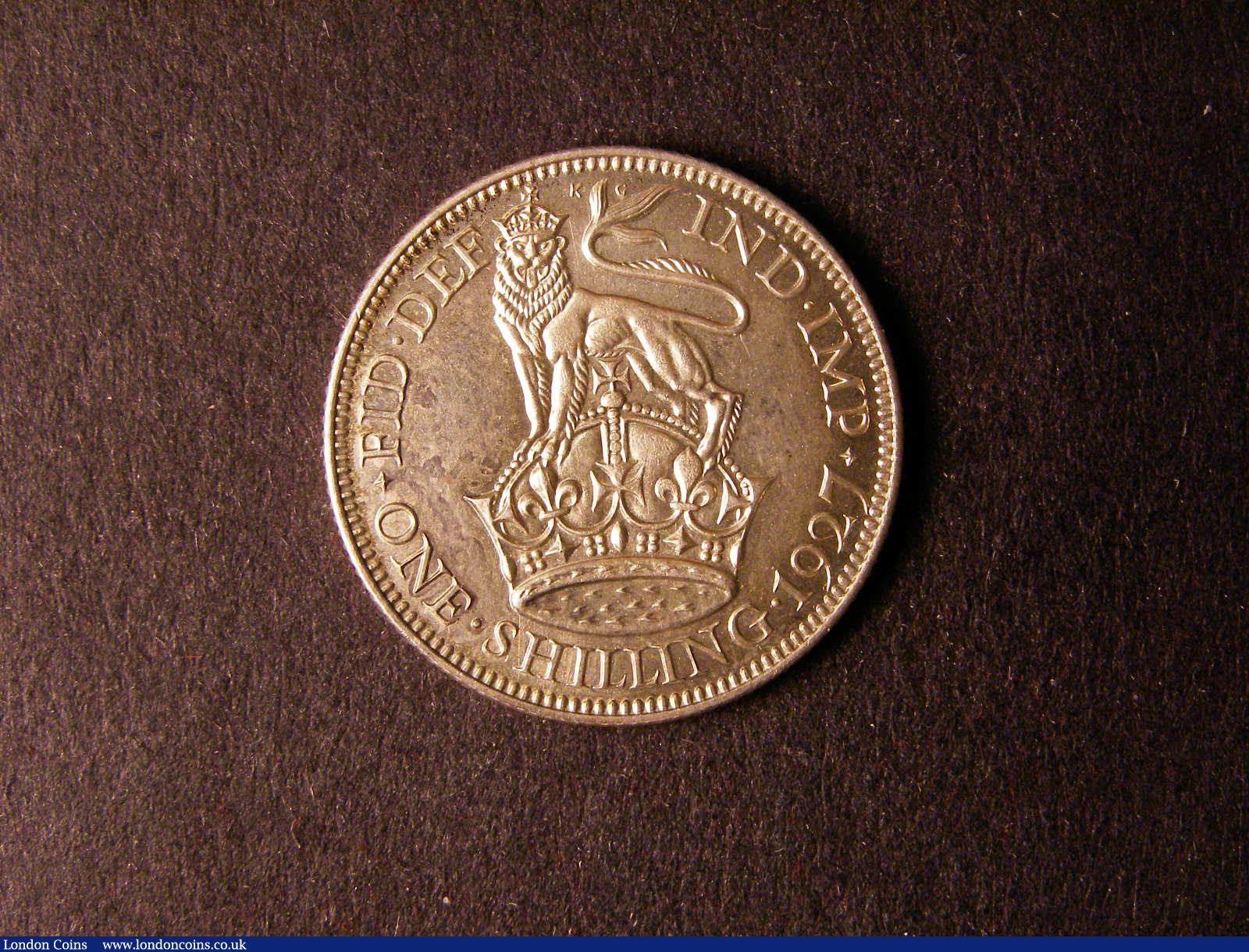 London Coins : A124 : Lot 904 : Shilling 1927 Proof ESC 1440 nFDC