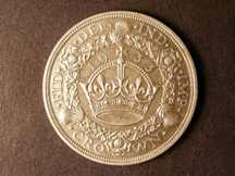 London Coins : A124 : Lot 222 : Crown 1933 ESC 373 EF