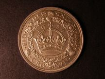 London Coins : A124 : Lot 233 : Crown 1934 Proof Coincraft G5CR-080 nFDC with a couple of small spots on the obverse, lightly to...