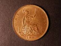 London Coins : A124 : Lot 768 : Penny 1889 Bronze Proof Freeman 129 dies 13+N nFDC with practically full lustre