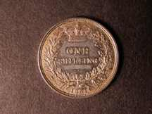 London Coins : A124 : Lot 863 : Shilling 1851 ESC 1298 EF with some toning on the portrait Rare