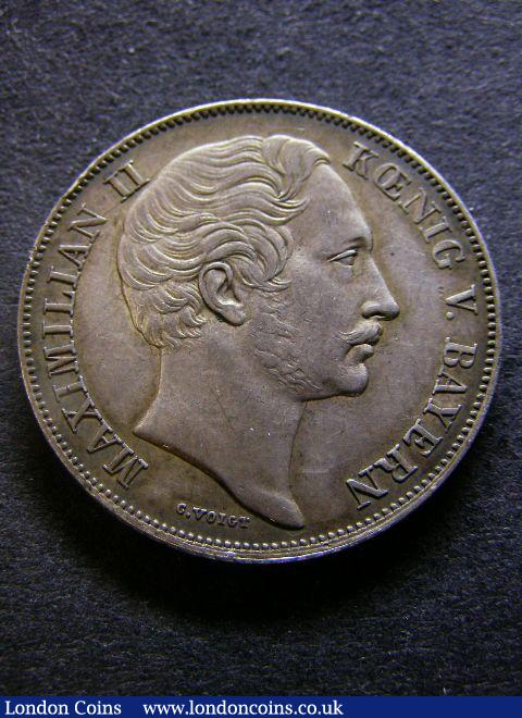 German States Bavaria Gulden 1859 KM#445 EF : World Coins : Auction 125 : Lot 797