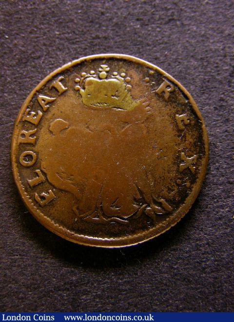 Ireland Farthing St.Patricks undated (c.1674) F/GF with a weak area in the middle of the obverse : World Coins : Auction 125 : Lot 806