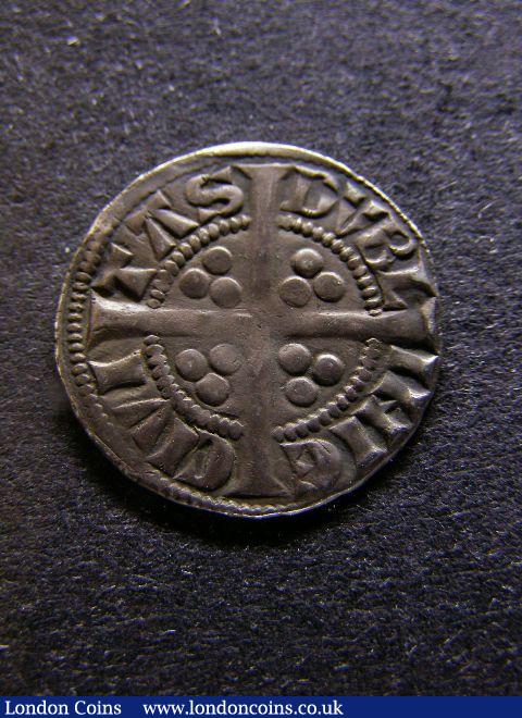 Ireland Penny Edward I type 1b .EDW.R S.6247 NVF with portrait weak : World Coins : Auction 125 : Lot 812