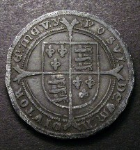 London Coins : A126 : Lot 784 : Crown Edward VI 1551 a trial in lead weighing 46.8 grammes VF