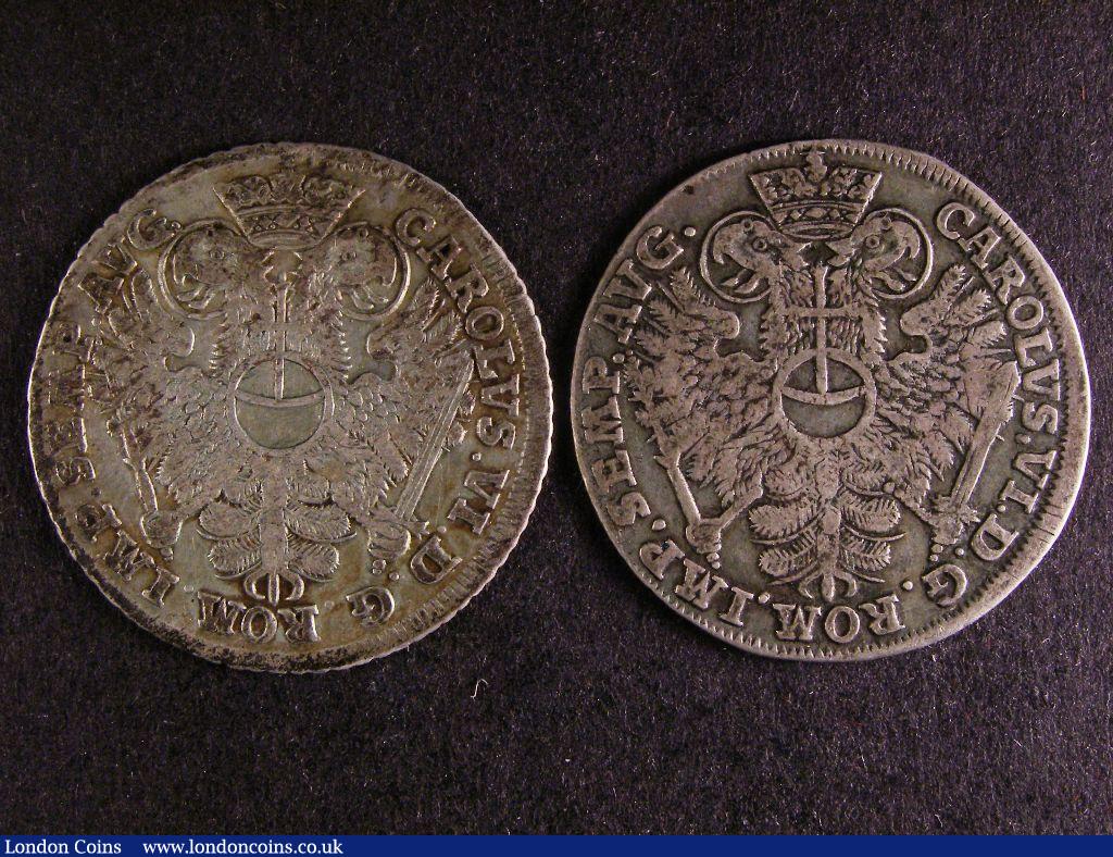 German States Hamburg 8 Schilling 1726 IHL KM#165 (2) both Fine : World Coins : Auction 127 : Lot 727