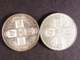 London Coins : A127 : Lot 1495 : Florins (2) 1911 ESC 930 EF, 1925 ESC 944 VF